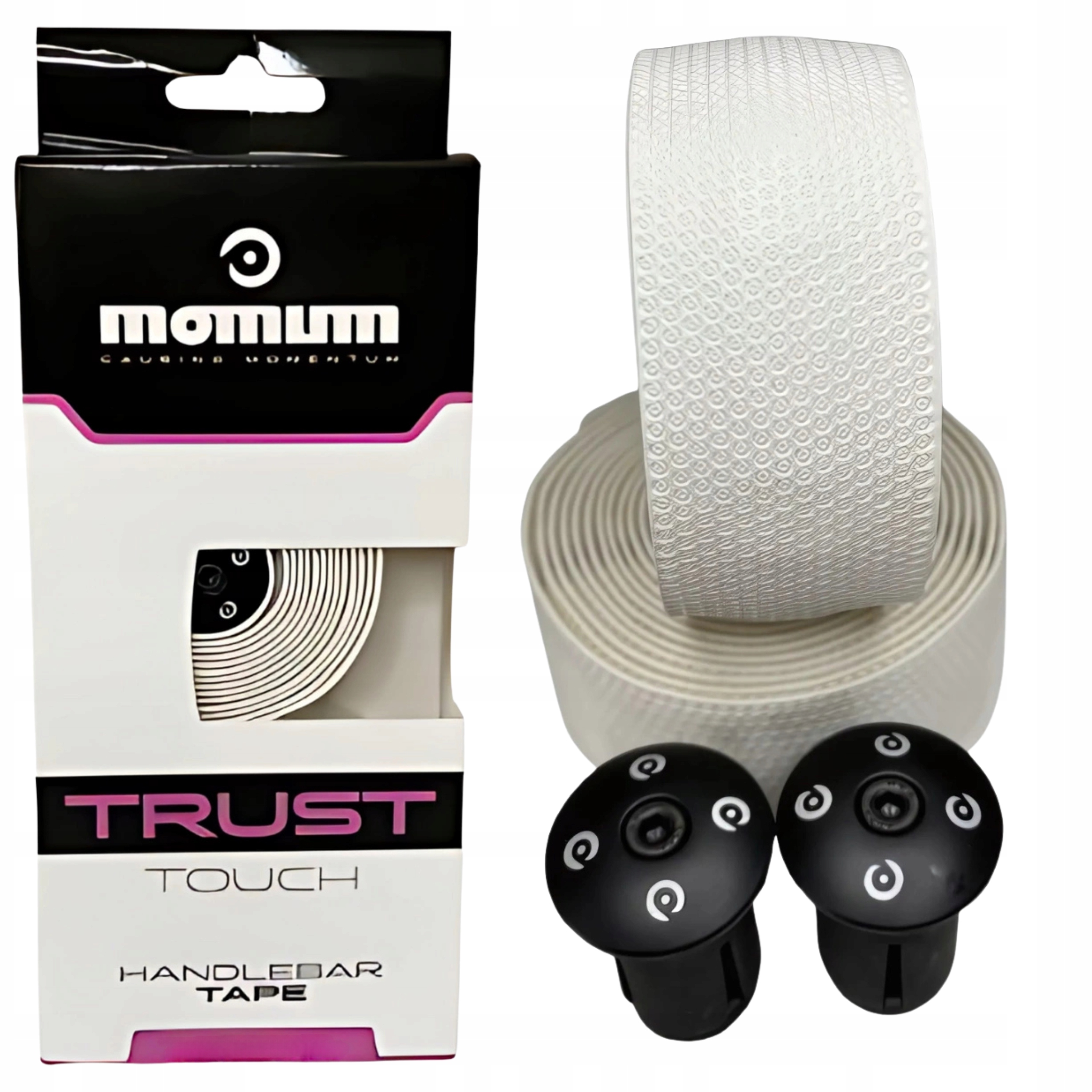 Owijka Rowerowa Momum Trust Touch 3,2 mm Gravel Szosa amortyzująca biała