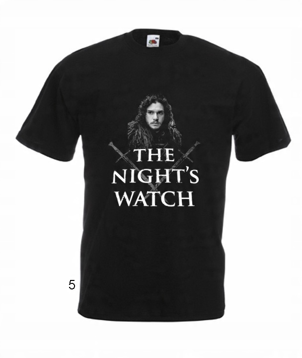 

Koszulki Męskie Wzory Jon Snow Gra O Tron Stark