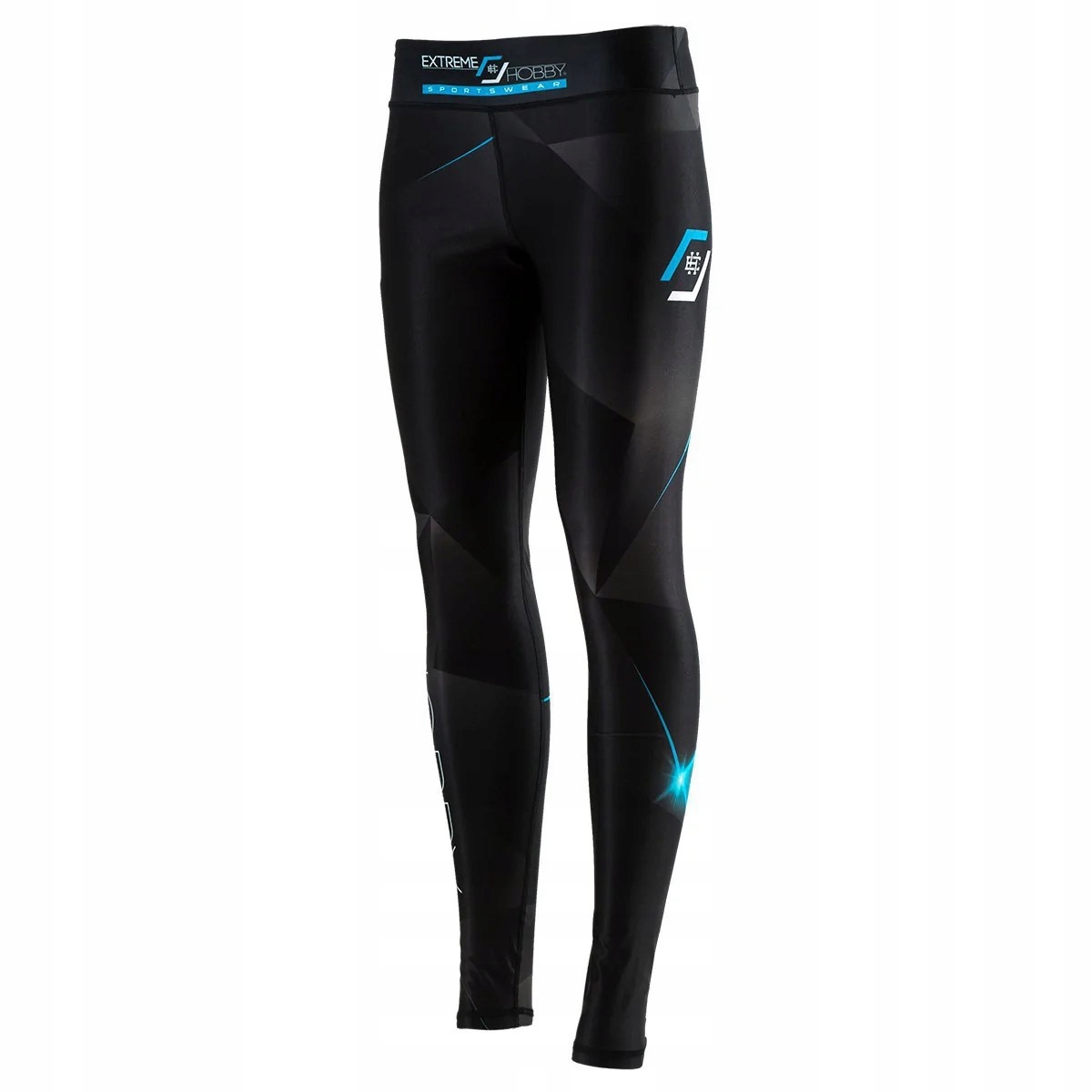 Extreme Hobby Legginsy Sportowe Damskie Mt Sport Turkusowe M
