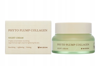 Mizon Phyto Plump Night Cream, Kolagenový noční krém na obličej 50 ml