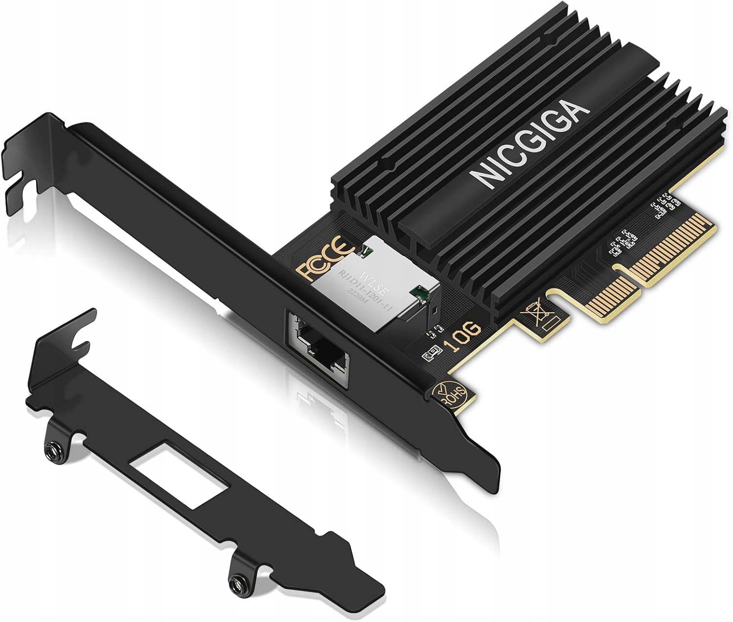 Síťová karta Nicgiga 10G Base-T PCI-e s portem RJ45