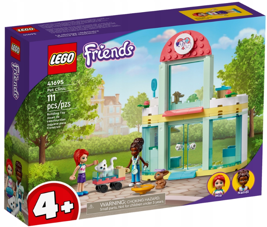Lego Friends 41695 Veterinární klinika stavebnice