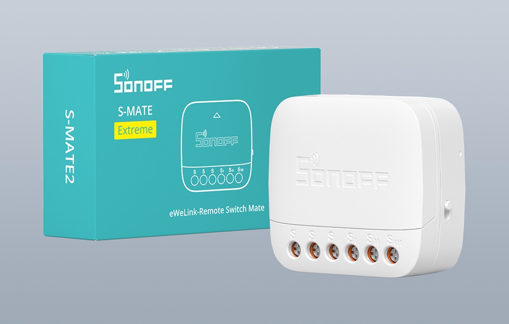 SONOFF INTELIGENTNY PRZEŁĄCZNIK SWITCH PILOT SCEN WI-FI S-MATE2 BEZ N Liczba kanałów łączności 3