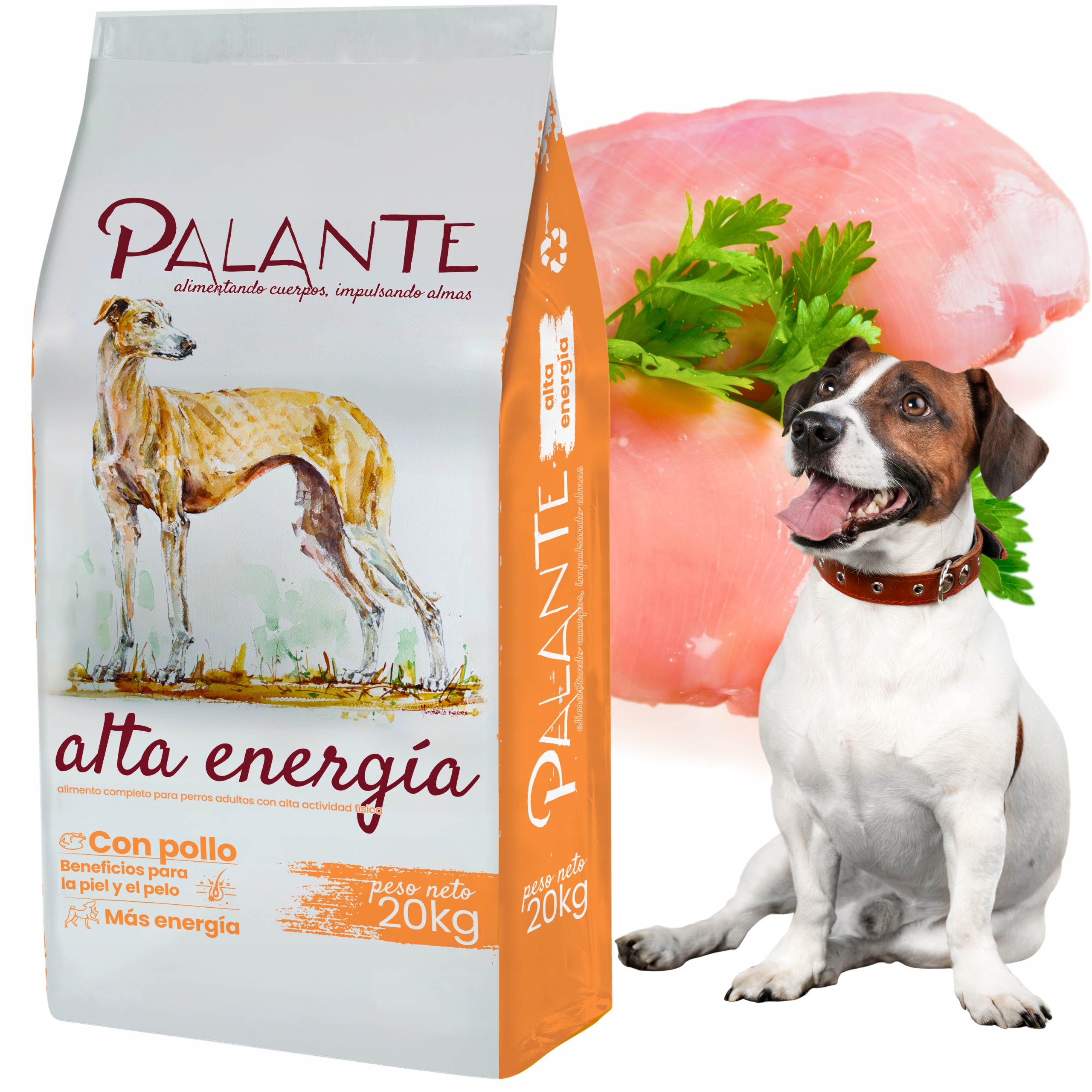 Levně Suché Krmivo pro aktivního psa s vitamíny Palante Dog High Energy 20 kg