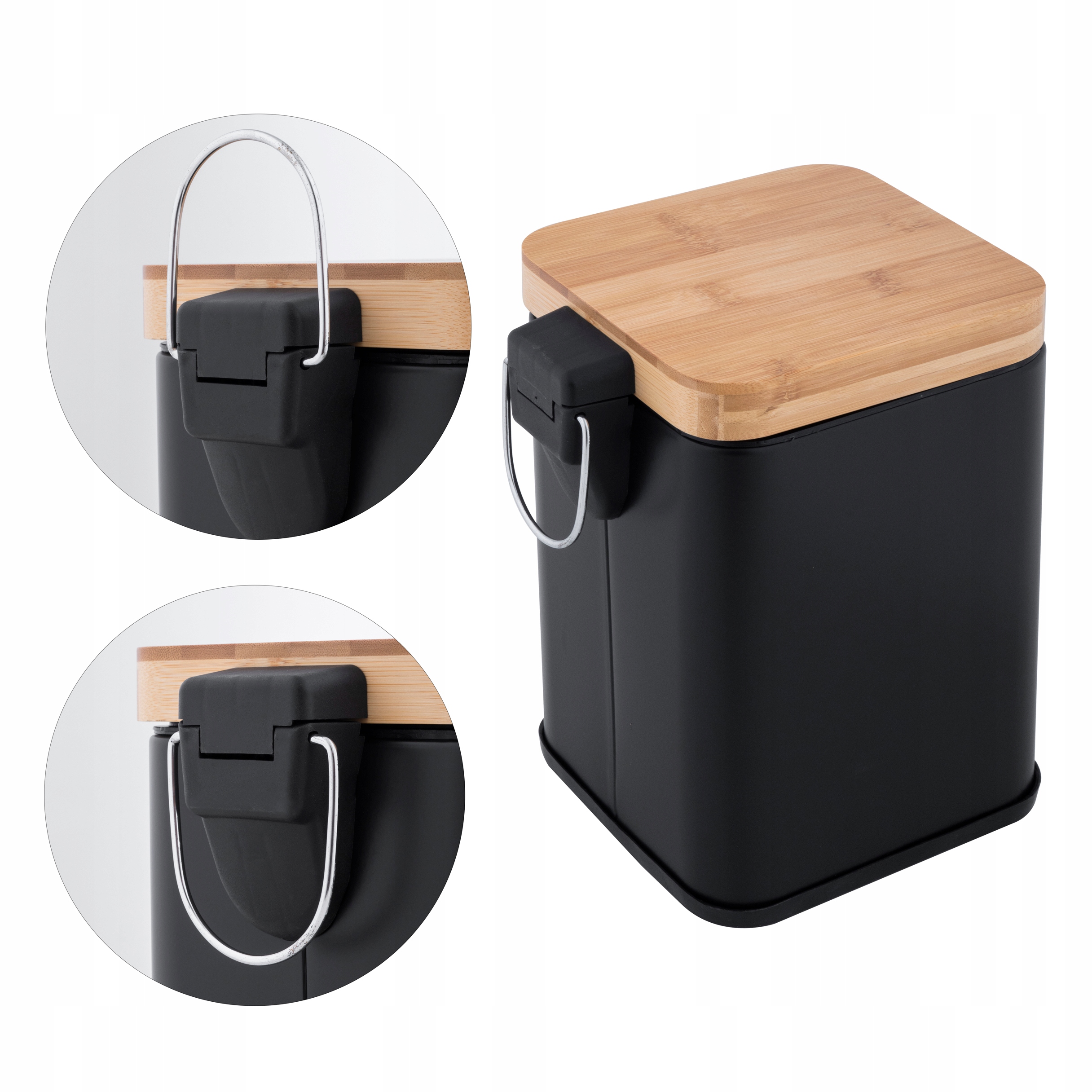 Zestaw łazienkowy KOSZ NA ŚMIECI stojak NA PAPIER TOALETOWY szczotka DO WC Typ stojak