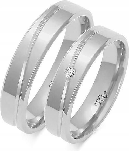 Bílé zlato svatební snubní prsteny svatba 585 r 20 21 22 módní svatební kolekce 14k
