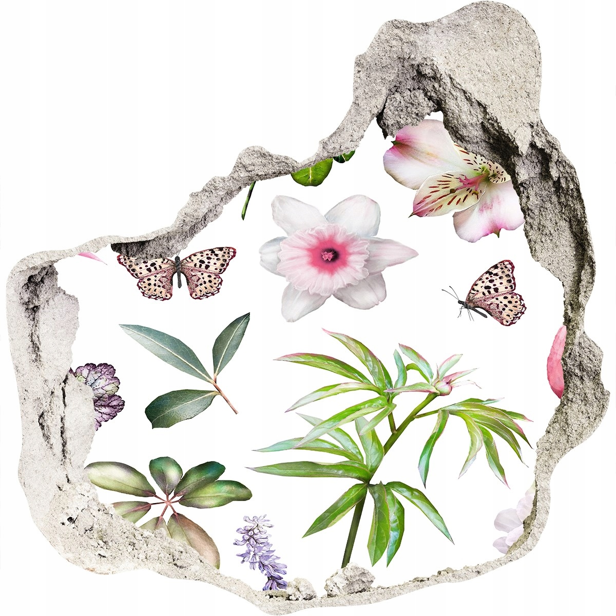 

Fototapeta dziura na ścianę Tropikalna kolekcja