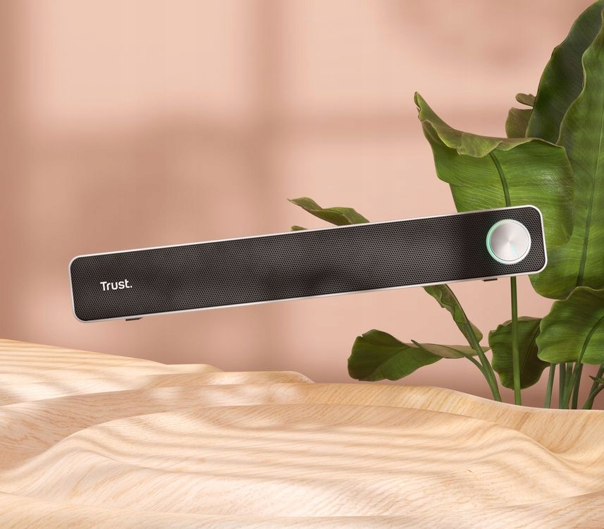 Soundbar do PC laptopa TV Trust Arys Złącza USB typ A wejście minijack 3,5 mm