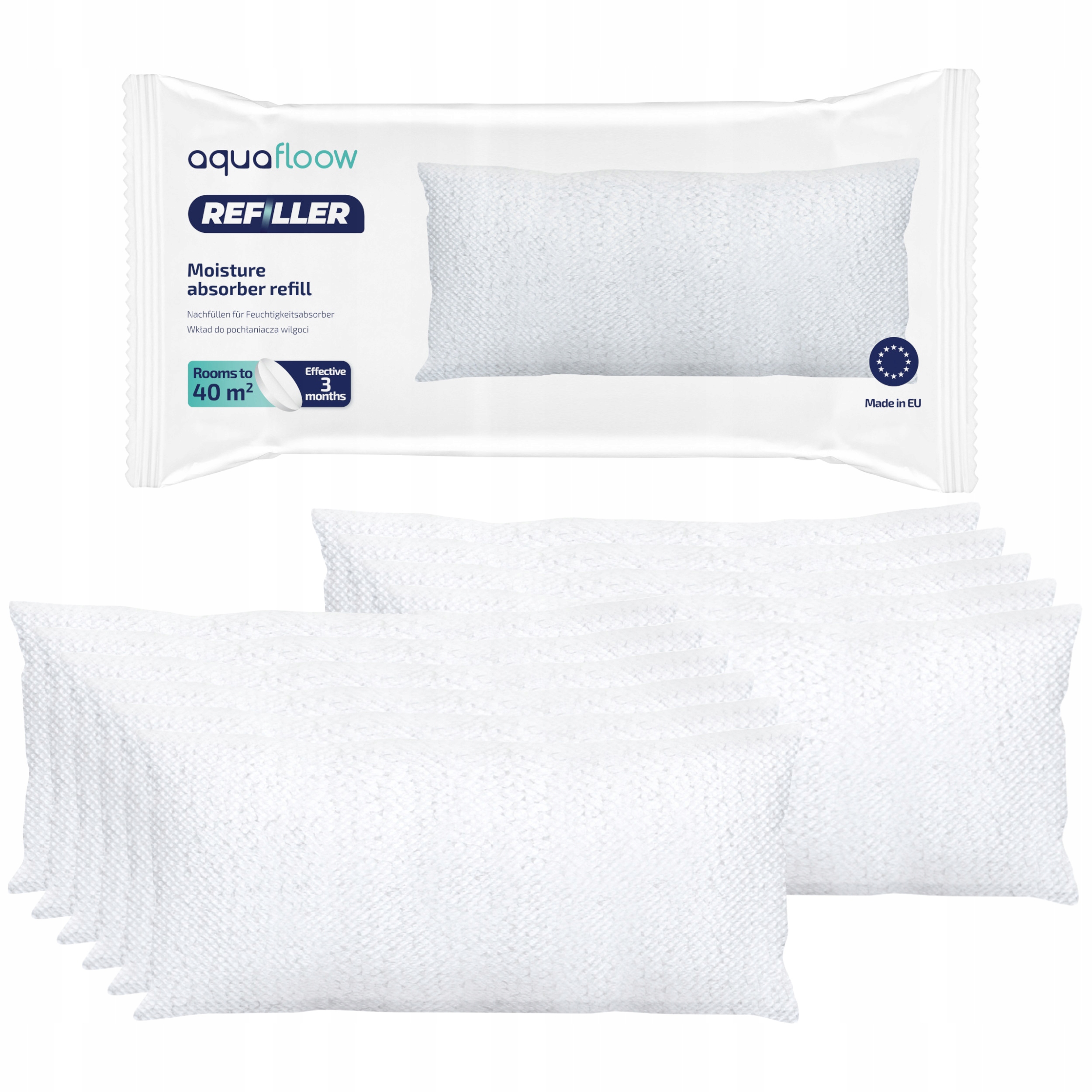 11X WKŁAD 500g POCHŁANIACZA WILGOCI NAJSILNIEJSZY