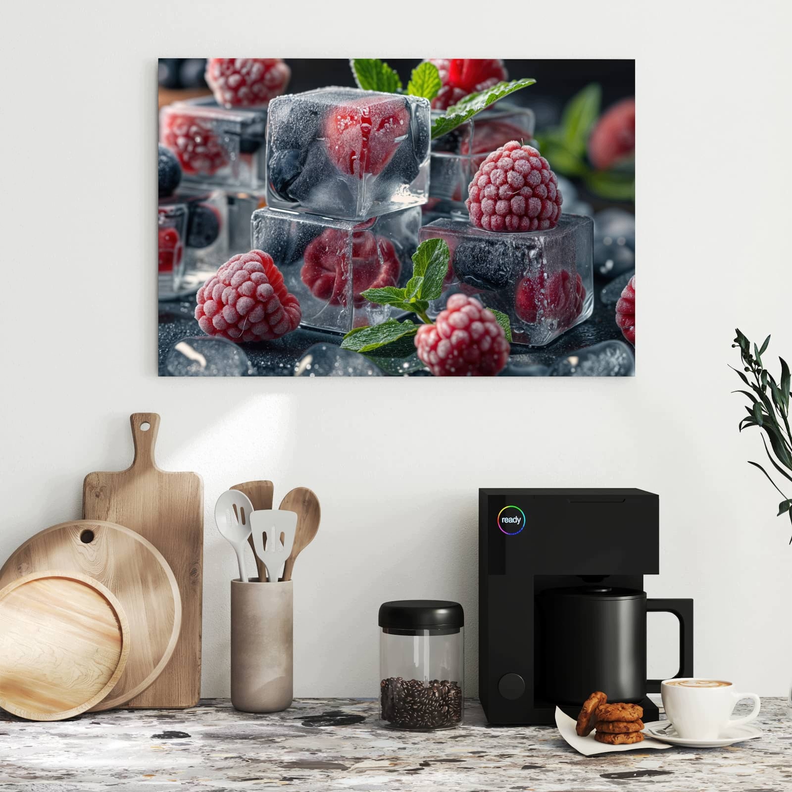 Magnetická tabule Bobule Kostky ledu 60 × 40 cm