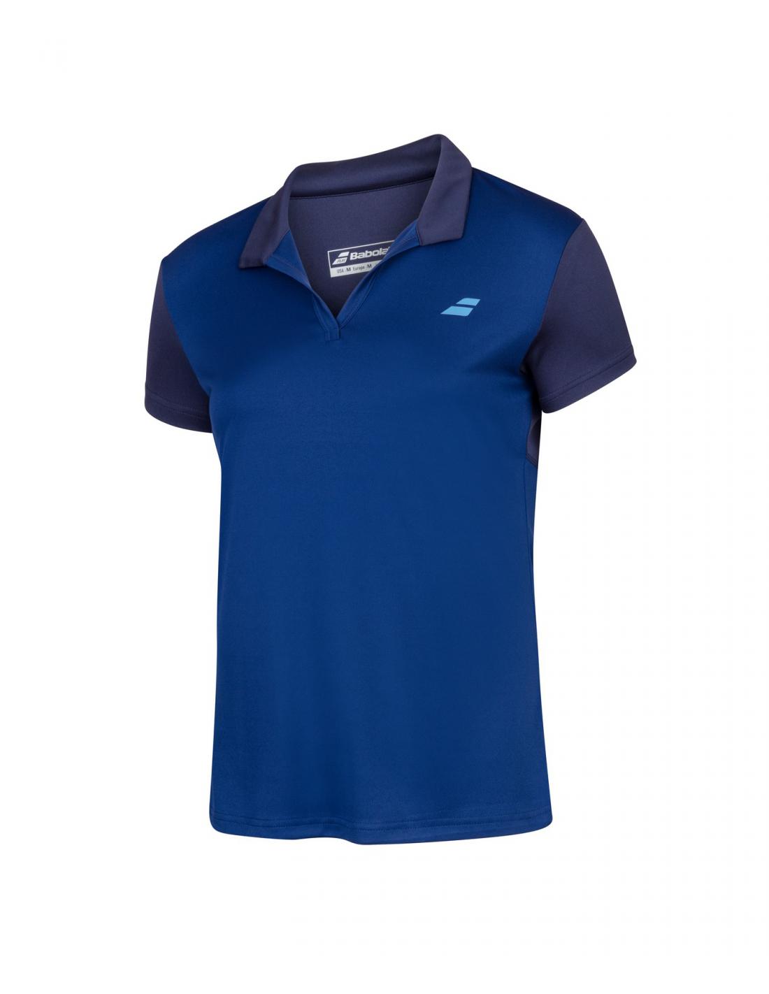 Tričko Babolat Play Polo Women Estate Blue Xs