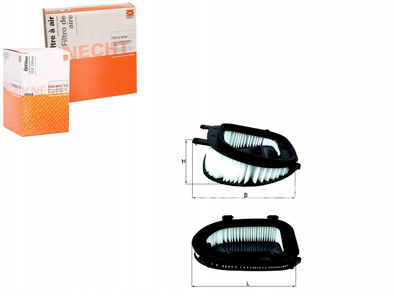 Knecht Vzduchový Filtr Bmw X3 Sdrive 18 D (F25)