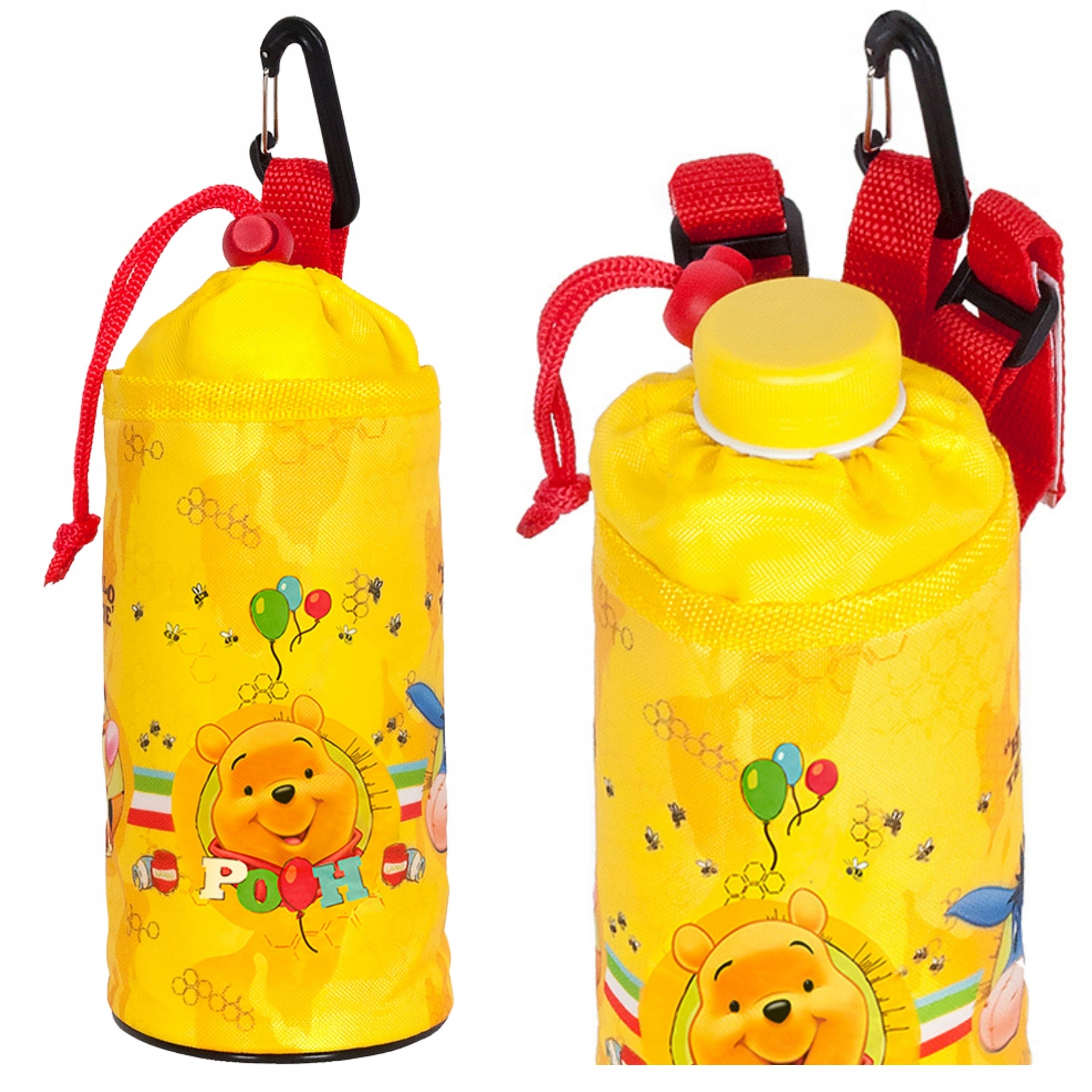 POKROWIEC NA BUTELKĘ KUBUŚ BIDON 500 ml ETUI NA KIEROWNICĘ Z ZAPIĘCIEM