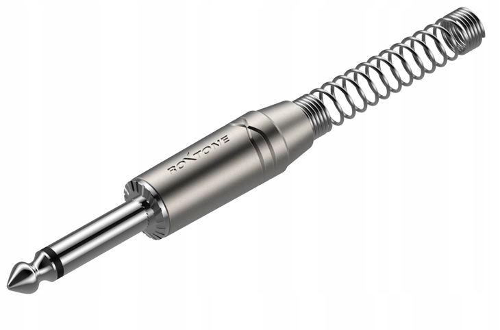 Wtyk Roxtone RJ2PP-NN Mono Duży Jack 6,3mm Metal