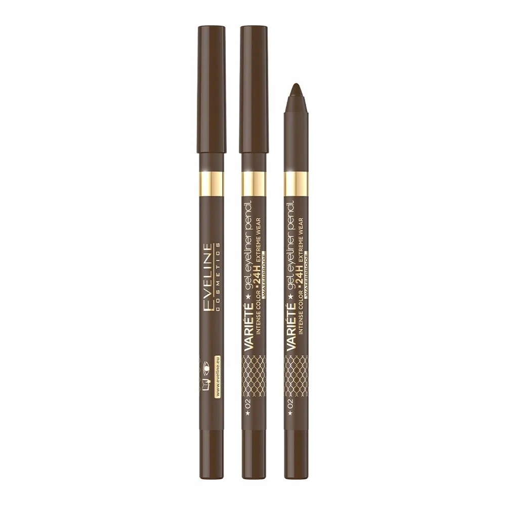 

Eveline Variete Kredka do oczu 02 Brown
