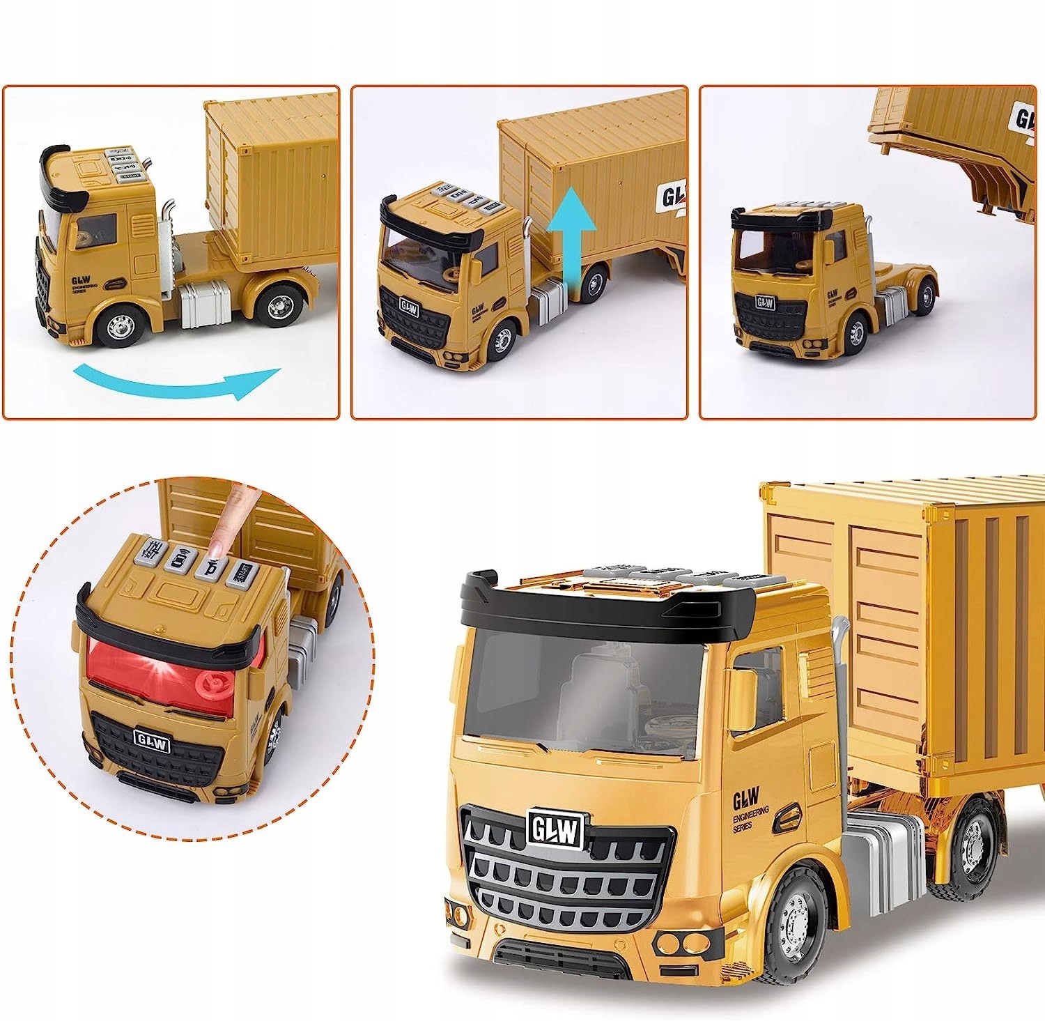 SAMOCHÓD TIR LAWETA RESORAKI AUTO CIĘŻARÓWKA Marka Martius