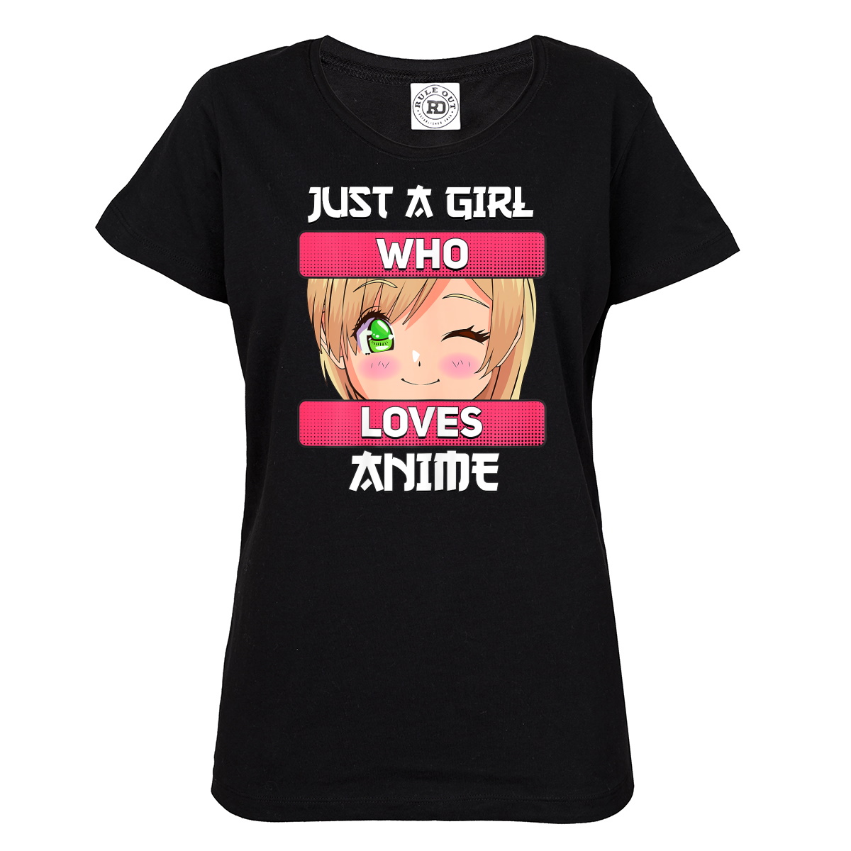 

Damska Koszulka Manga Just A Girl Who Loves Anime