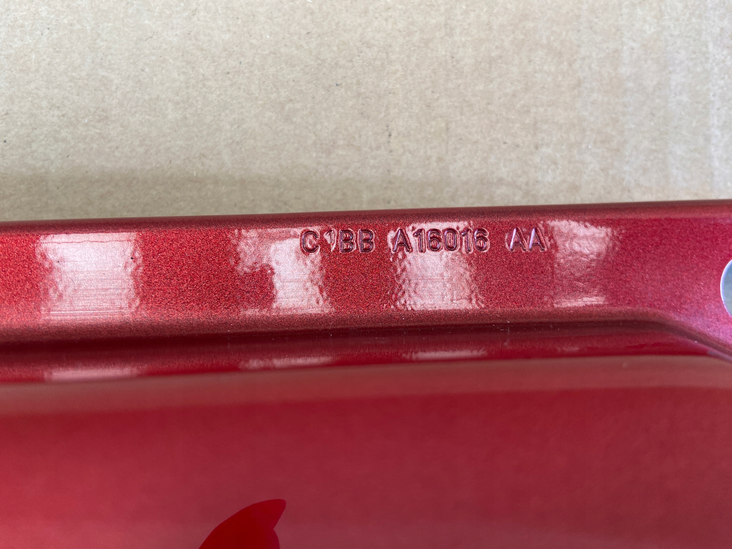 FORD FIESTA MK7 LIFT 2012-2017 fender left front CANDY RED