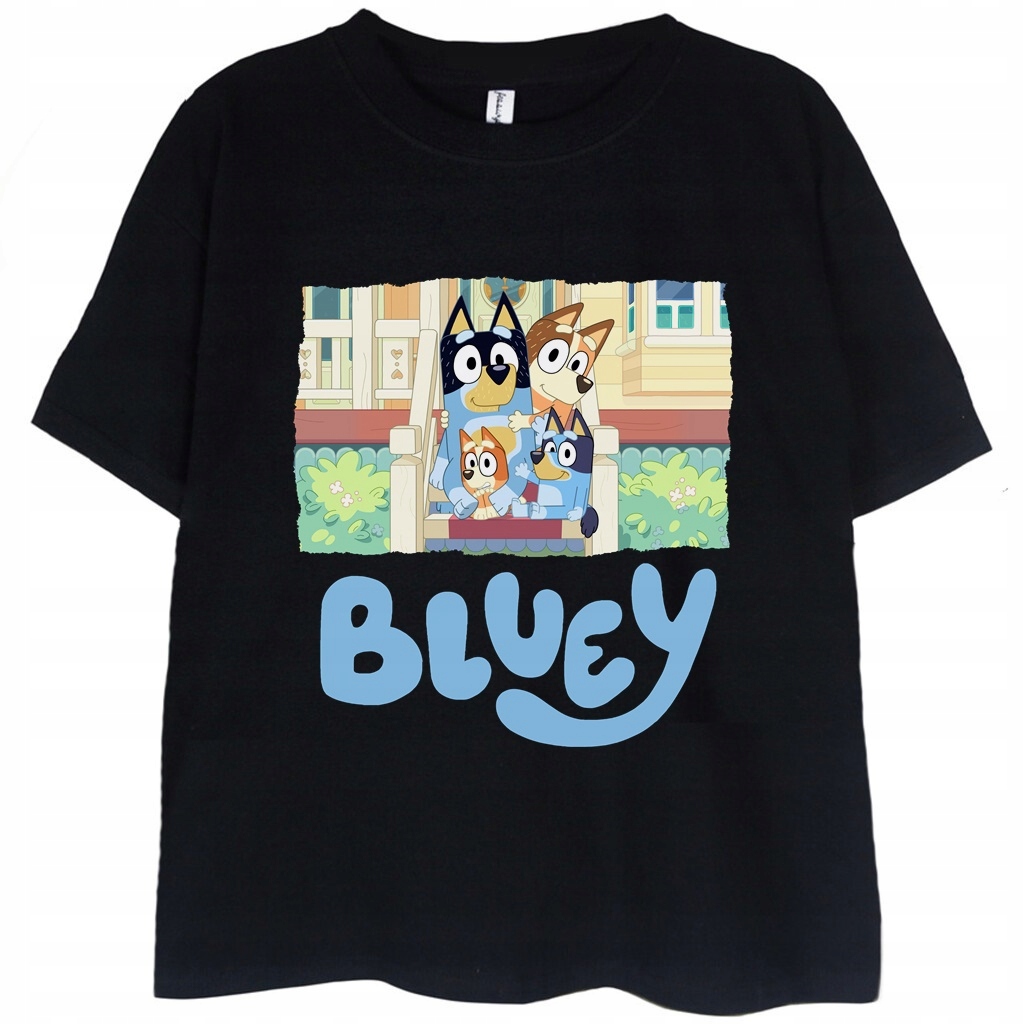 

T-shirt Bluey Bingo bajka Blue koszulka 122 128