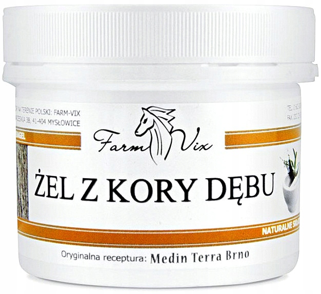 

Żel Z Kory Dębu 150 ml Nadmierna potliwość stóp