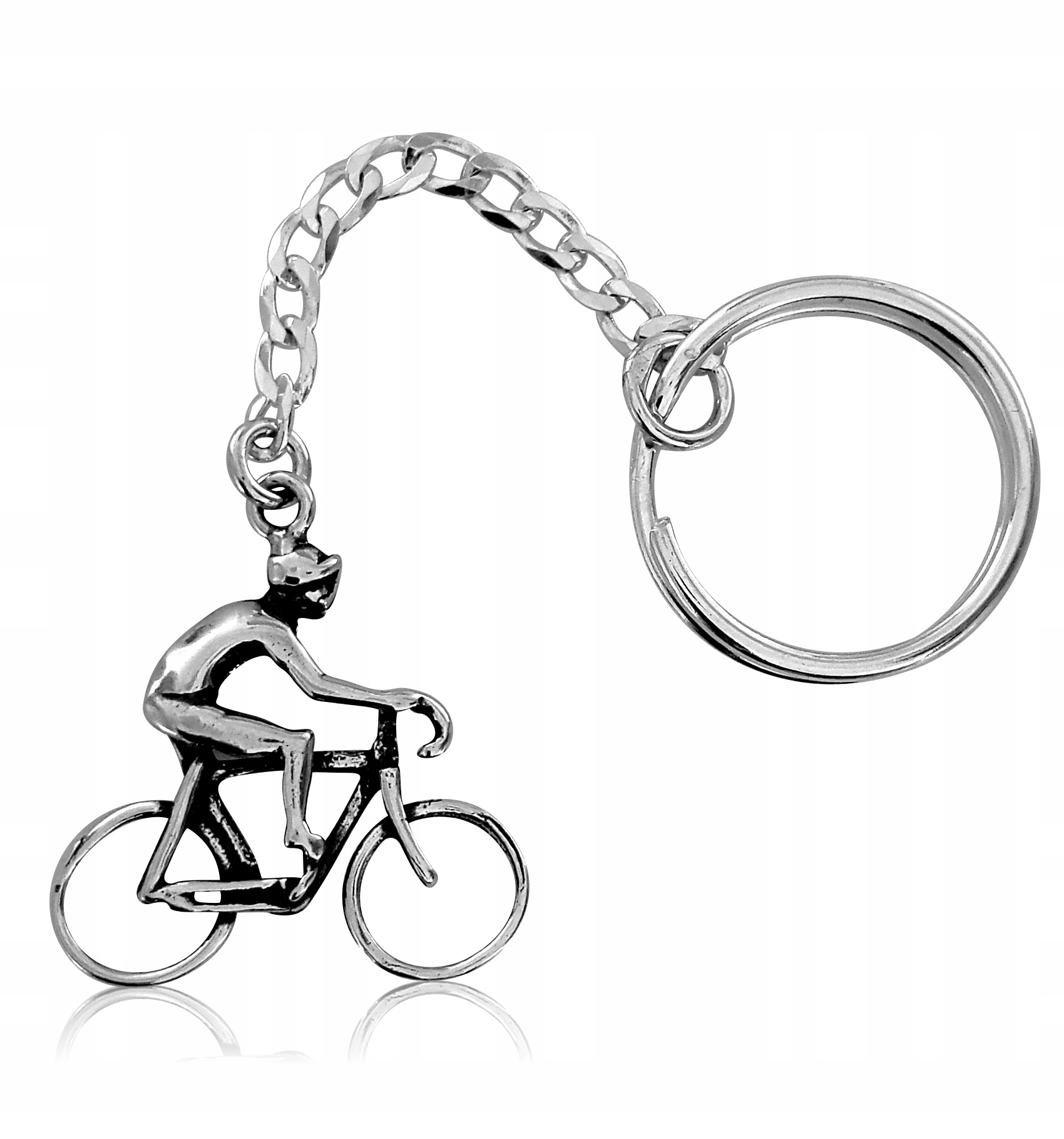Přívěsek Na Klíče Přívěsek Na Klíče Na Kolo Ze Stříbra 925