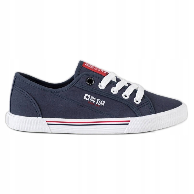 

Niebieskie Tkanina Buty Trampki Big Star r.39
