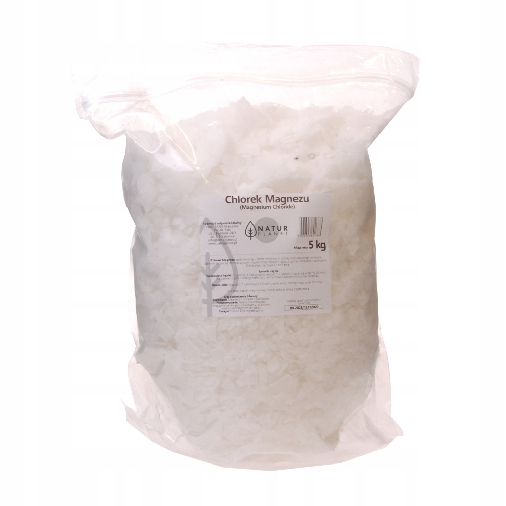 

Chlorek Magnezu Sześciowodny Proszek 5kg
