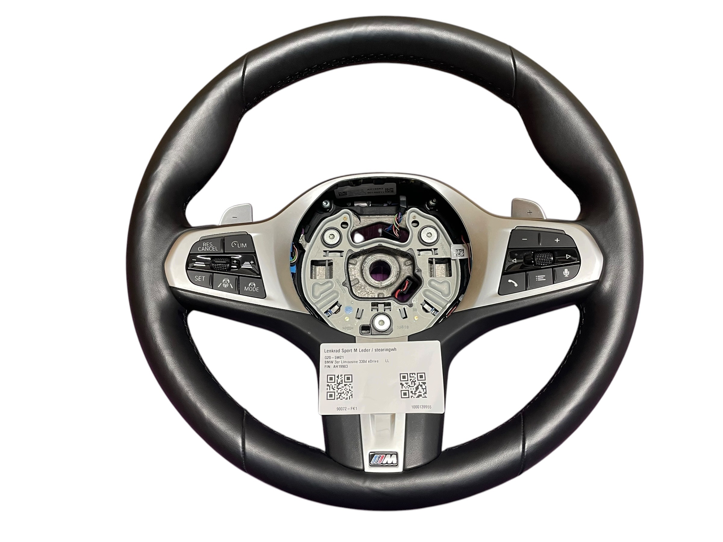 volan m-paket grijani ASYSTENT s mjenjačem BMW G20 G22 G23 G26 original