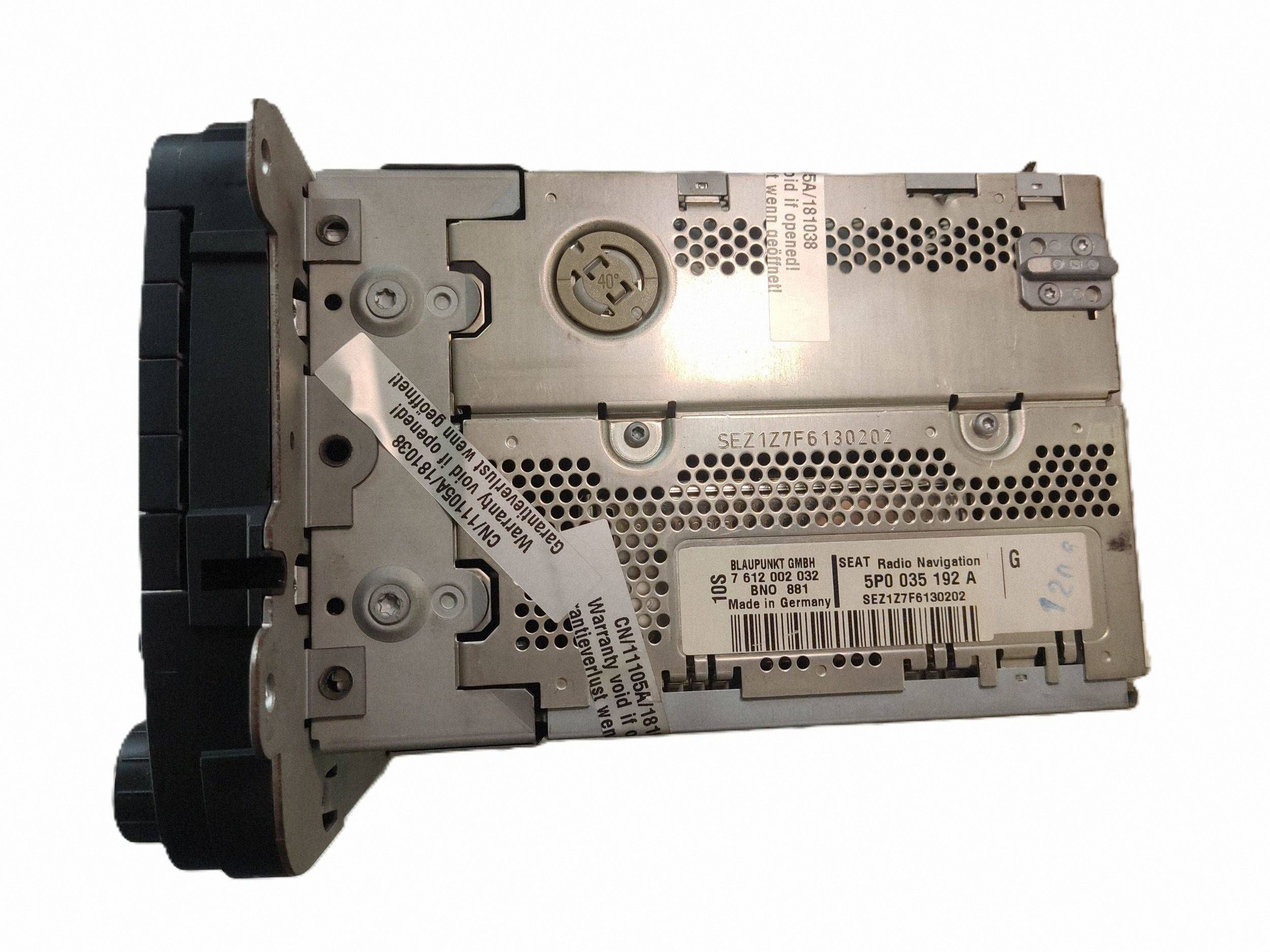 RADIO SEAT LEON II (1P) 1.4 TSI 2005-2012