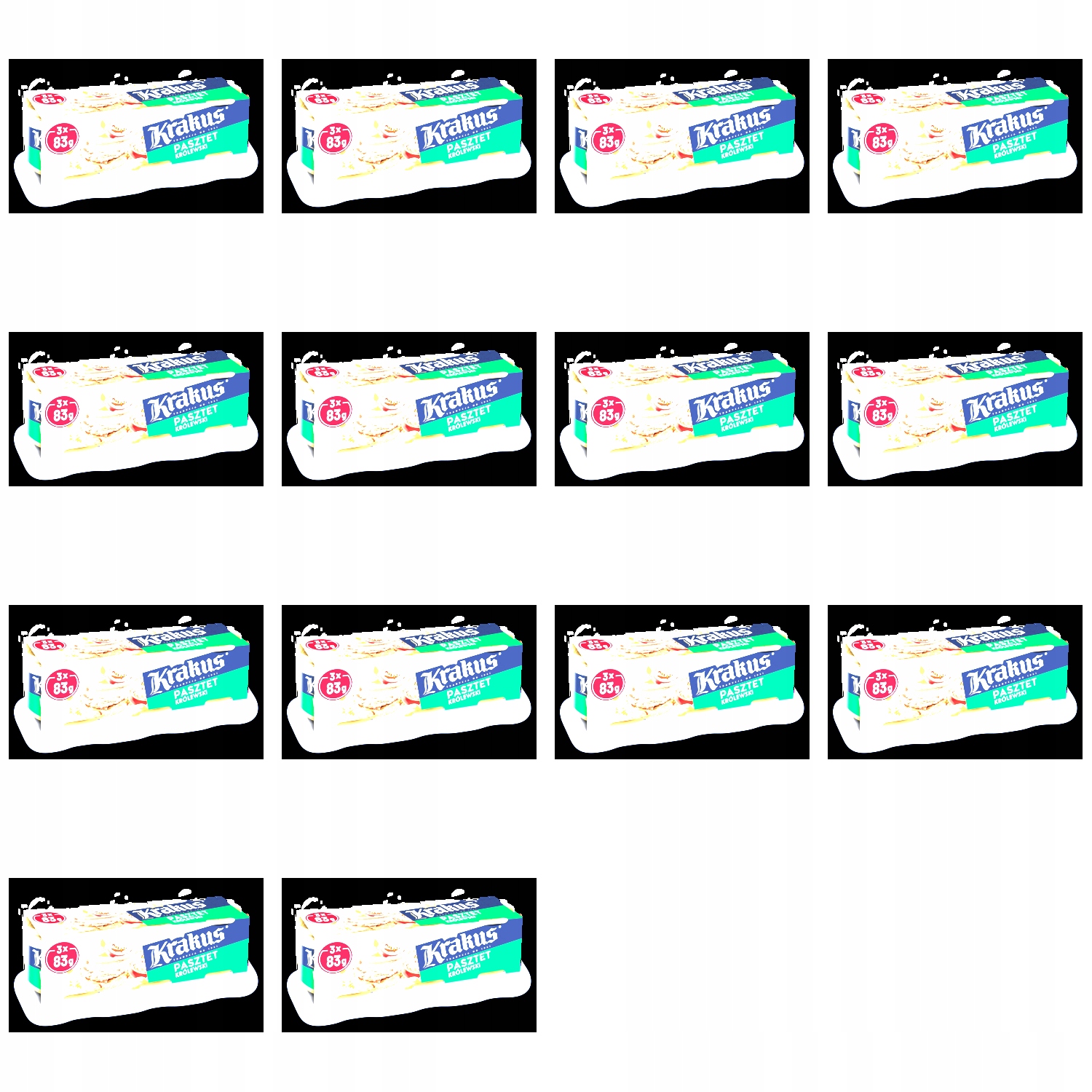 Levně 14x 3x 83g Krakus královská paštika Karton