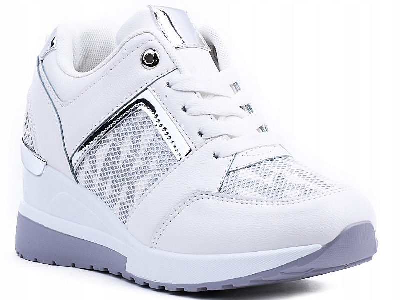 

Białe Adidasy Na Koturnie 40 Michael Sneakersy Mk