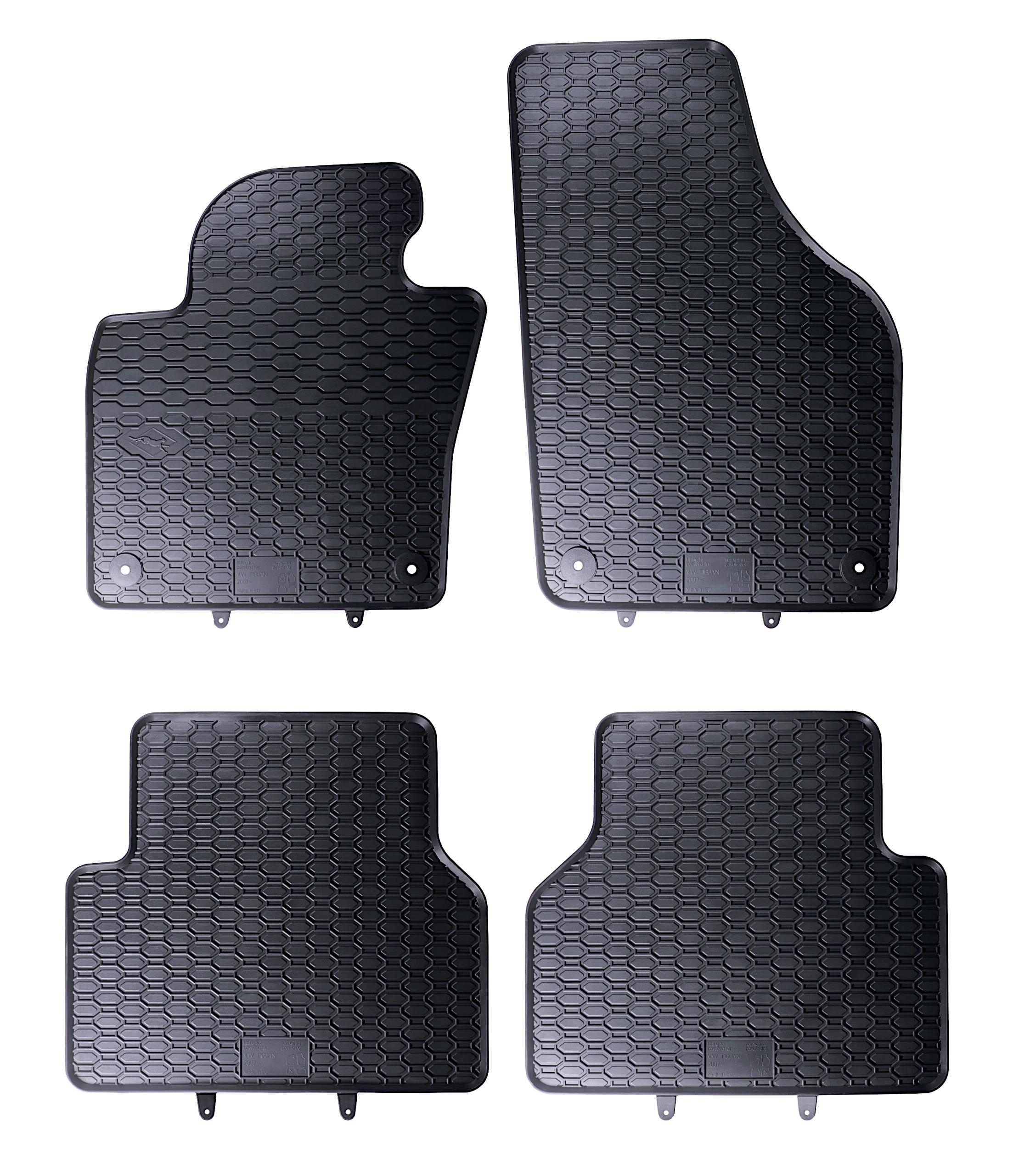 

Wycieraczki gumowe miarowe do Vw Tiguan I 2009