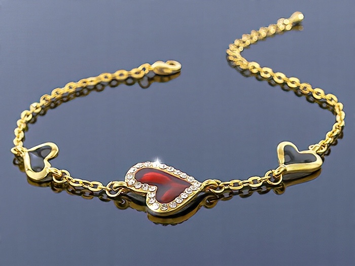 

Elegancka złota bransoletka 14k ! Jakość !