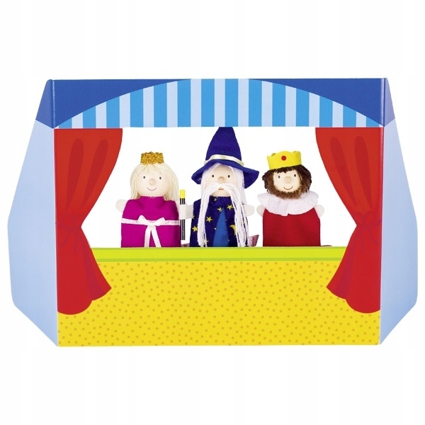 BAJKOWE PACYNKI paluszkowe zabawa w teatrzyk GOKI