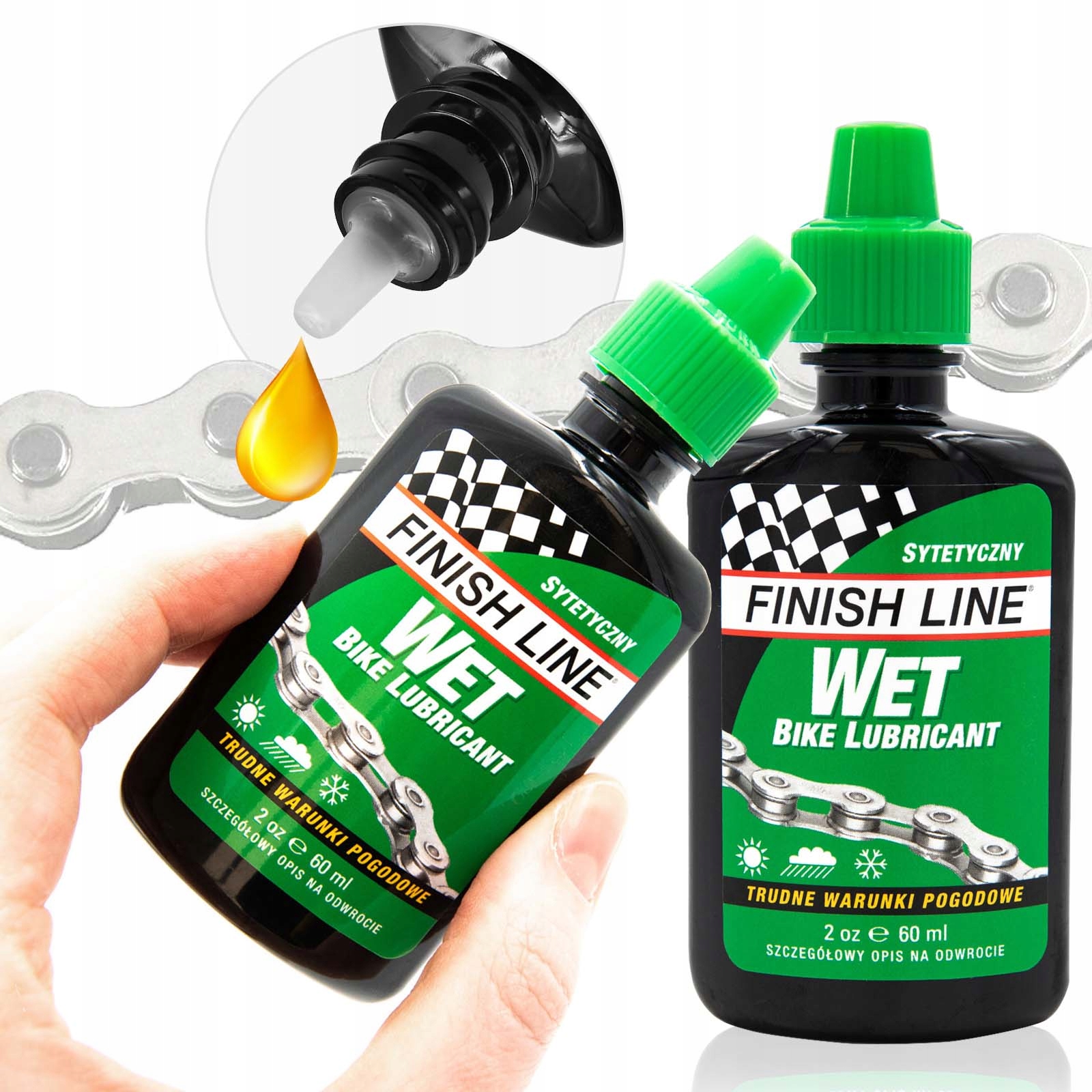 

Olej Finish Line 60 ml Cross Country Wet
