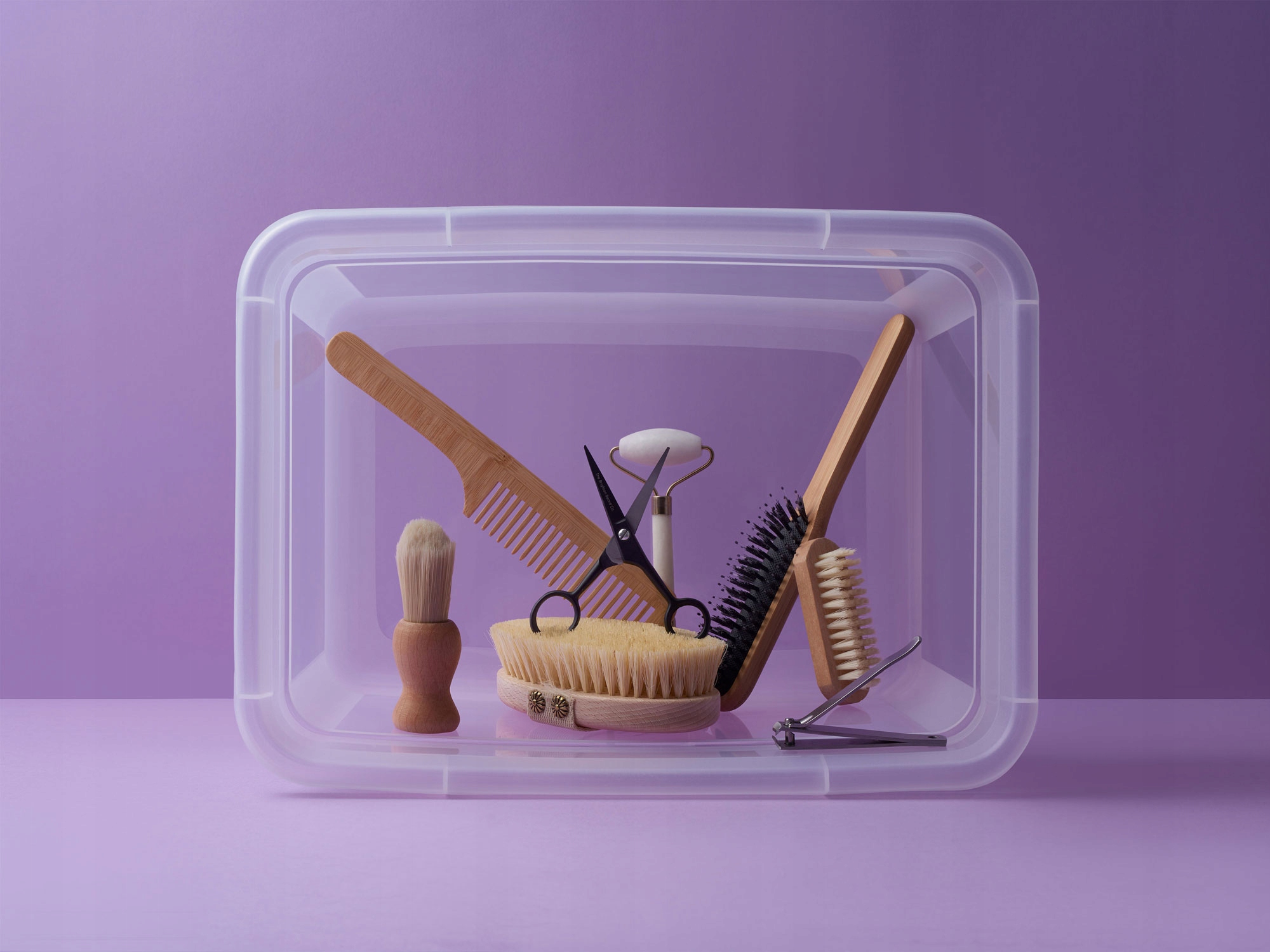 PUDŁO PLASTIKOWE POJEMNIK ORGANIZER POKRYWA 20L Kod producenta 2532-BAS-20