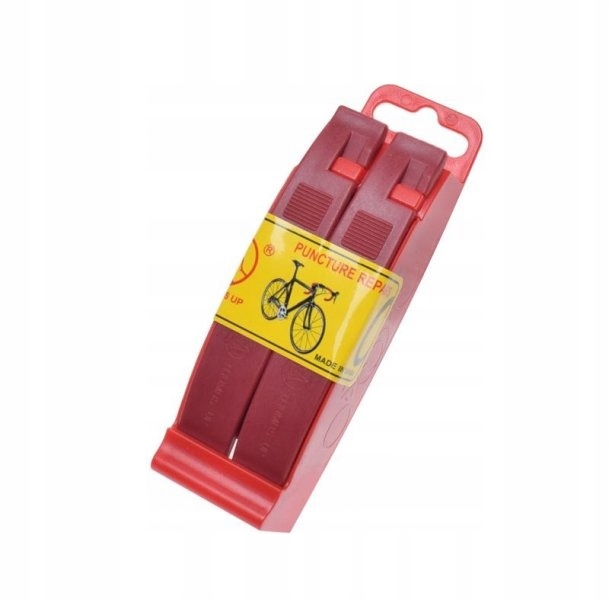 Zestaw naprawczy dętki z łyżkami czerwony