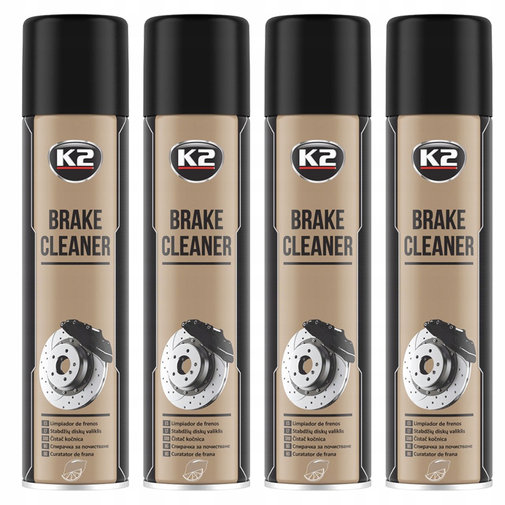 

K2 Brake Cleaner 600ML zmywacz do hamulców 4sztuki