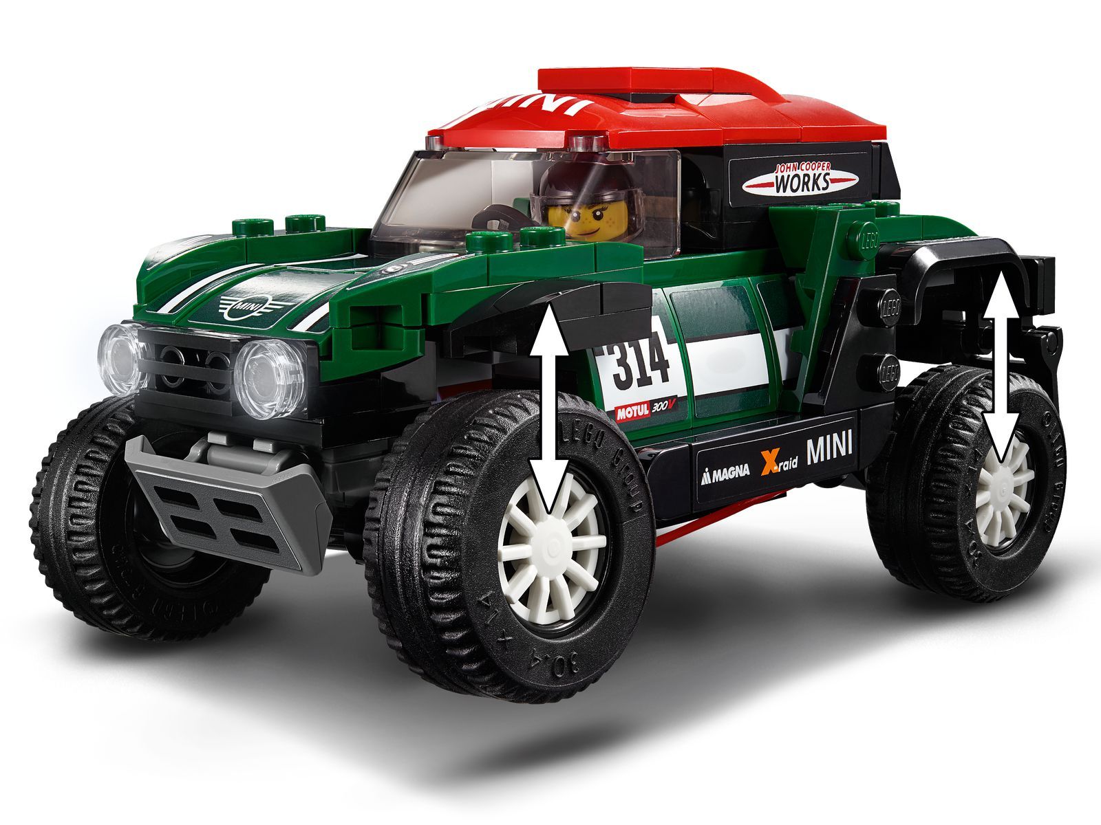 LEGO Speed Champions 75894 1967 Mini Cooper S Rally Bohater Inny