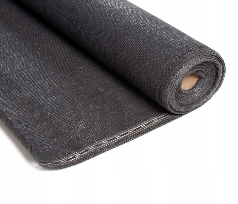 Siatka cieniująca 90% grafitowa maskująca 1,5x25m na płot ogrodzenie