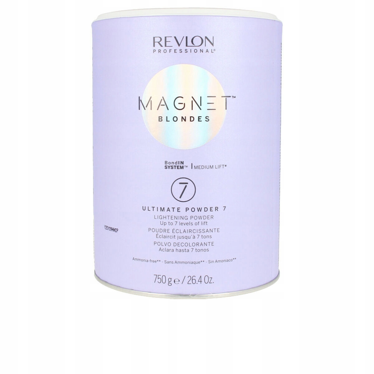Rozjasňovač na vlasy Revlon Magnet Blond v prášku 7 Tun Rozjasnění 750 g
