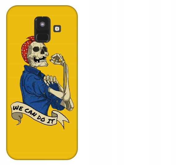 

Etui pokrowiec Samsung Galaxy A6 2018 We can do it