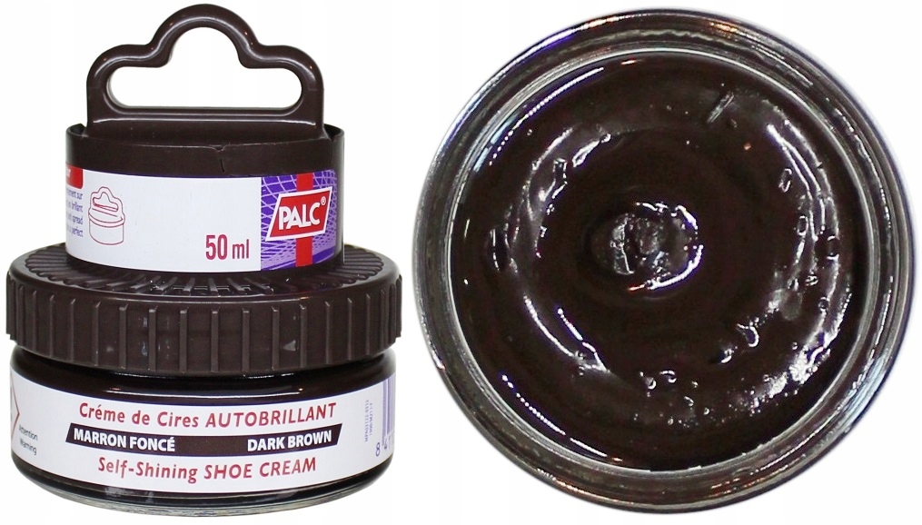 PASTA DO BUTÓW WOSKOWA KREM PALC CIEMNO BRĄZOWA