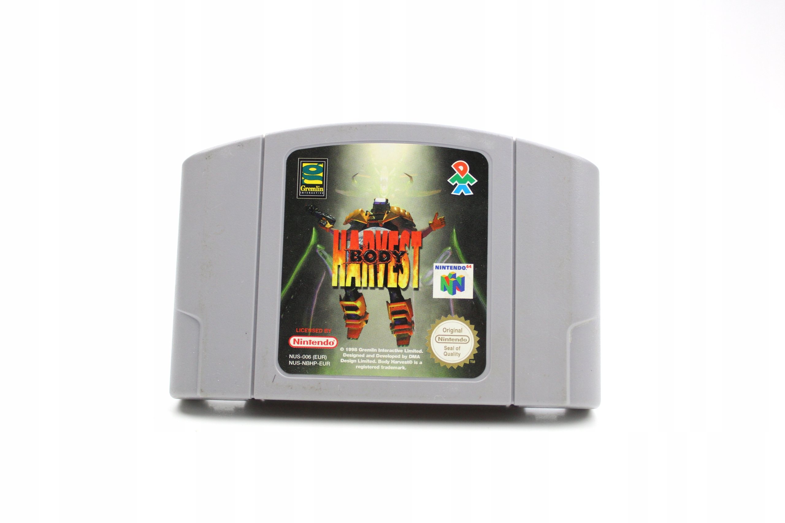 Body Harvest Nintendo 64 pudełkowa