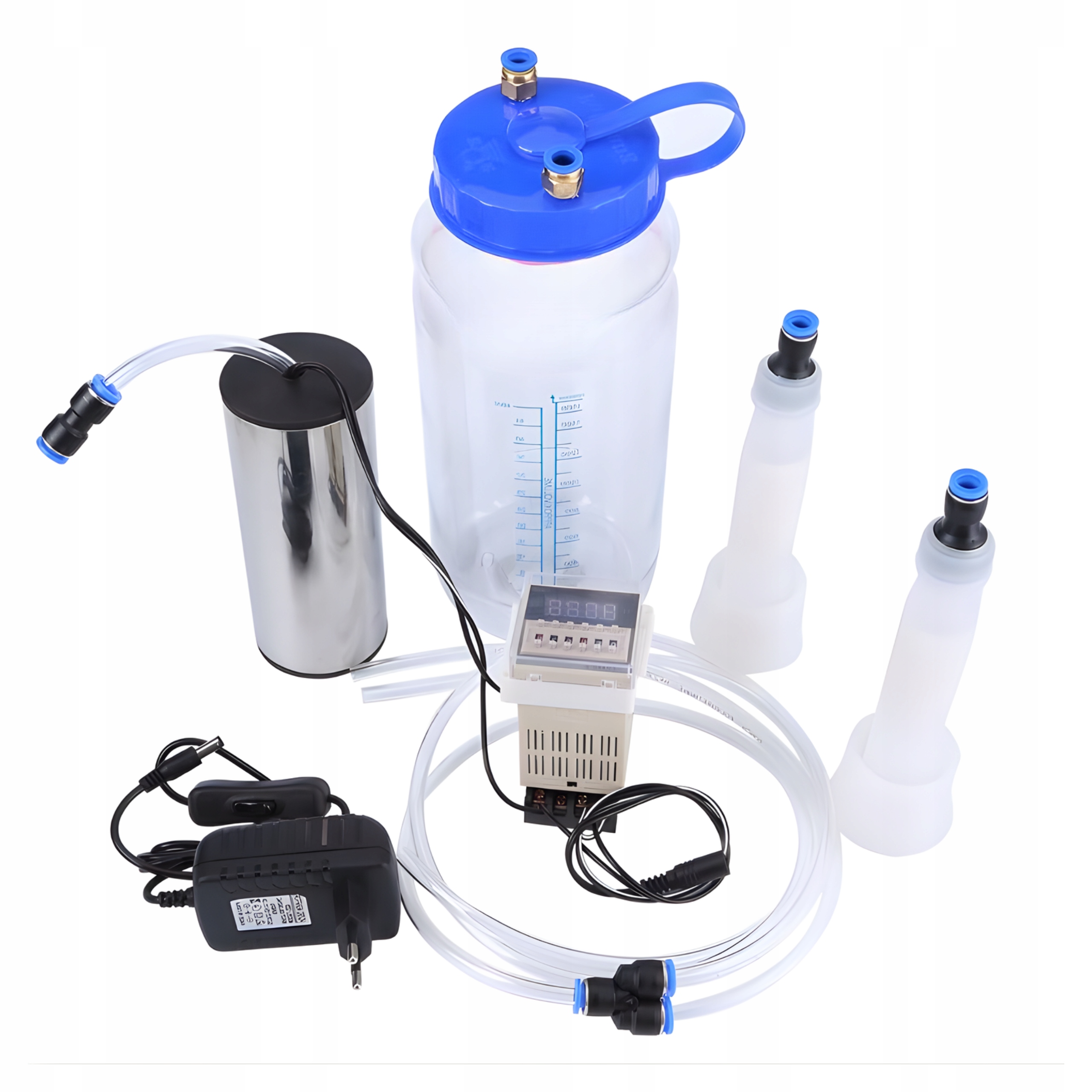 Elektrická Vakuová Dojička, Sada Na Dojení, Přenosná Sada 2 L Pro Kozy, Krávy