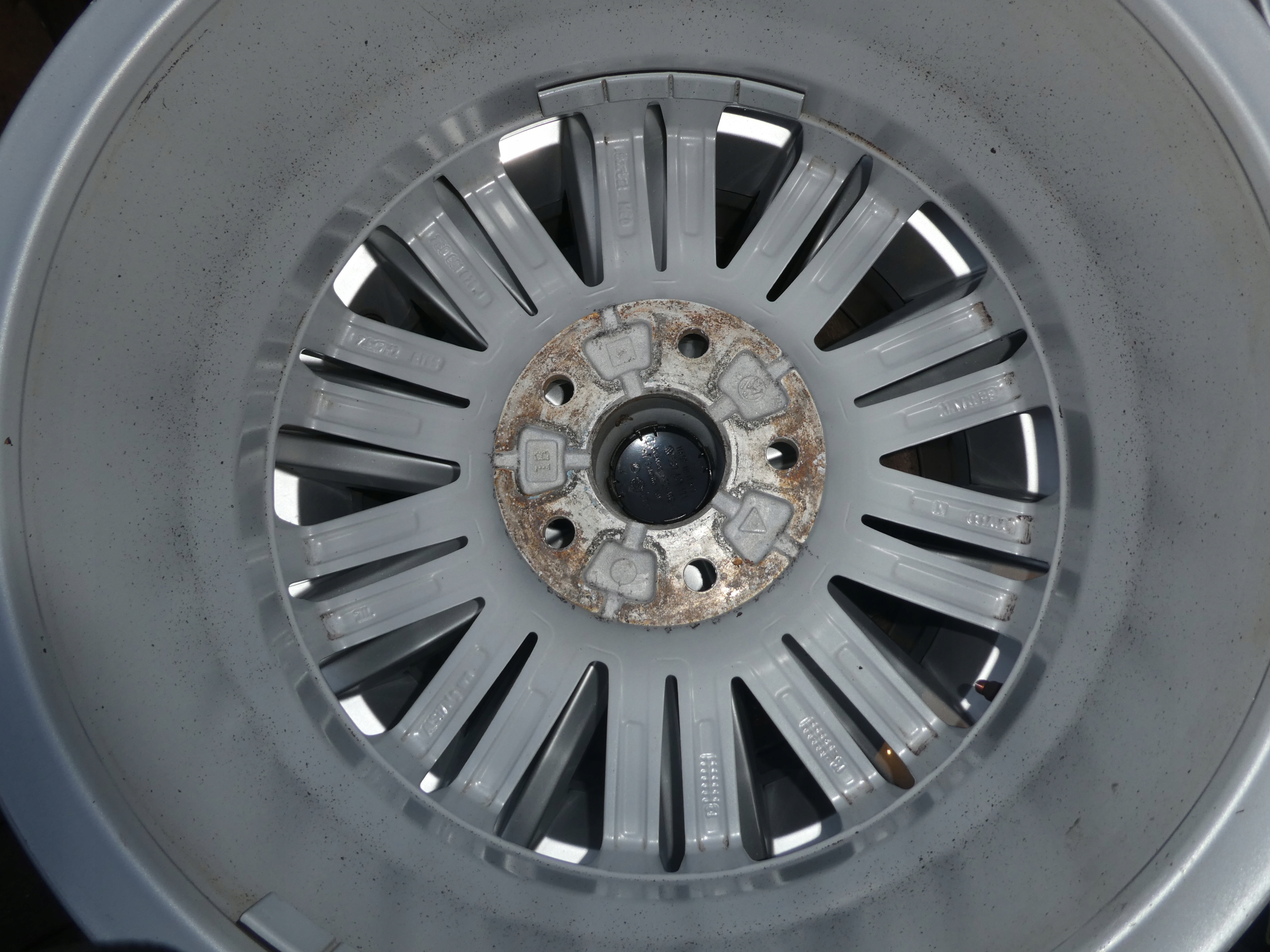 discs aluminium disc VW T6 T5 R17 MULTIVAN CARAVELLE 7E0601025J