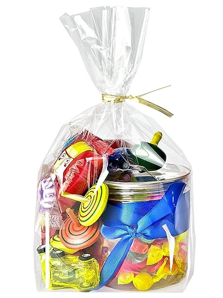 Woreczki CELOFANOWE Foliowe 25 x 40 25x40 100 sztuk na Prezent Pakowania