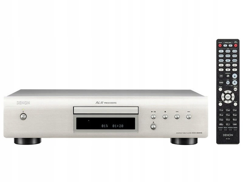 Odtwarzacz CD DENON DCD-600NE Srebrny