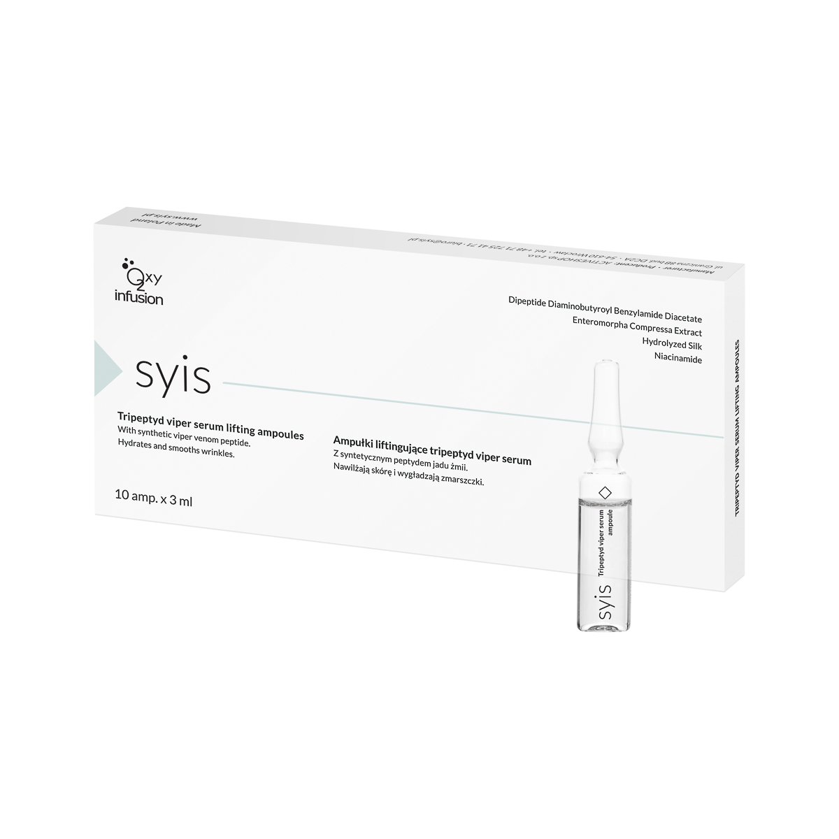 Syis liftingové ampule tripeptid viper sérum 10 x 3 ml