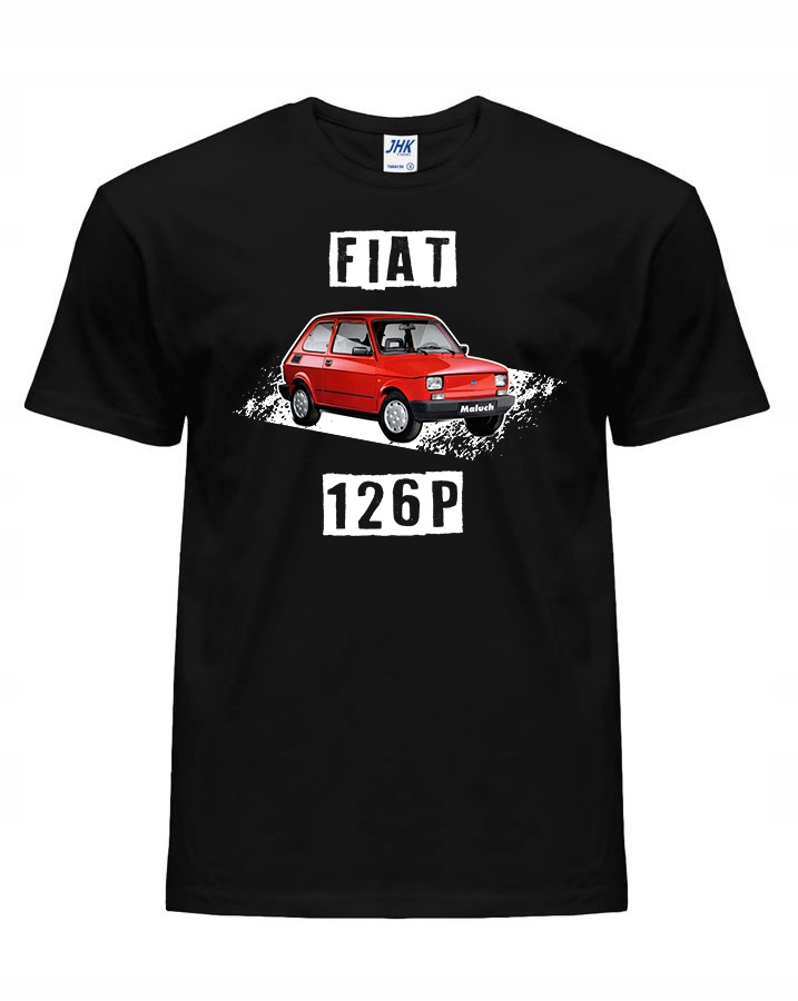 

koszulka t-shirt Samochód Prl Fiat 126p retro S